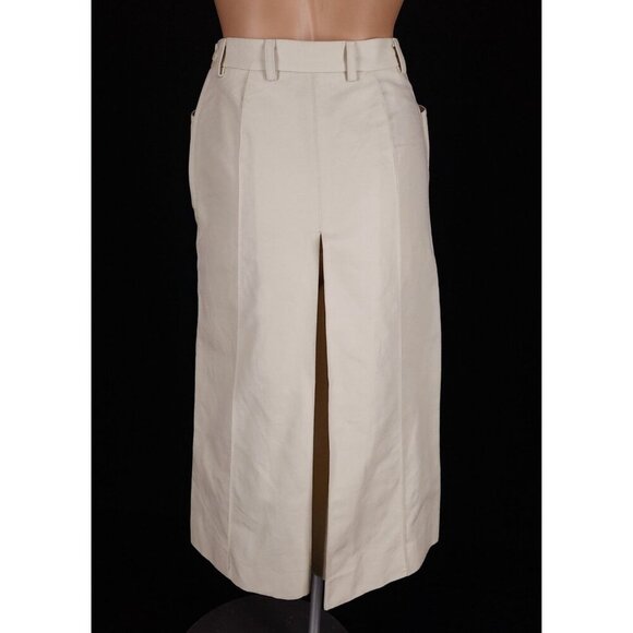 Lemaire Linen Pleated Shorts Size 34 2 XS Womens Off-White Culotte $640 - Picture 6 of 16